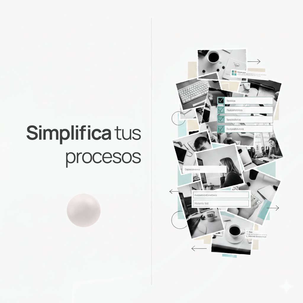 Collage que contrasta mensajes de marca inspiradores con experiencias digitales confusas, ilustrando la incoherencia entre discurso y práctica.